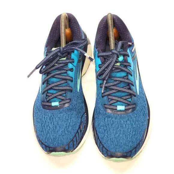 Brooks Women's Navy/Teal/Mint GTS 18 Running Shoe Size 9.5 1511 - Picture 11 of 12
